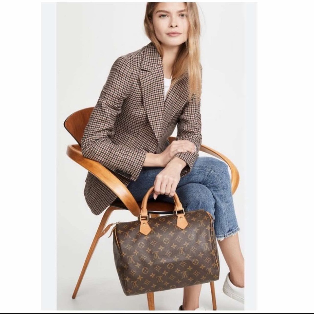 LOUIS VUITTON Monogram Speedy 30 Hand Bag- Free Gift Included